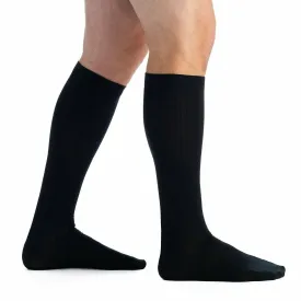 EvoNation Men's Classic Ribbed 20-30 mmHg Knee High