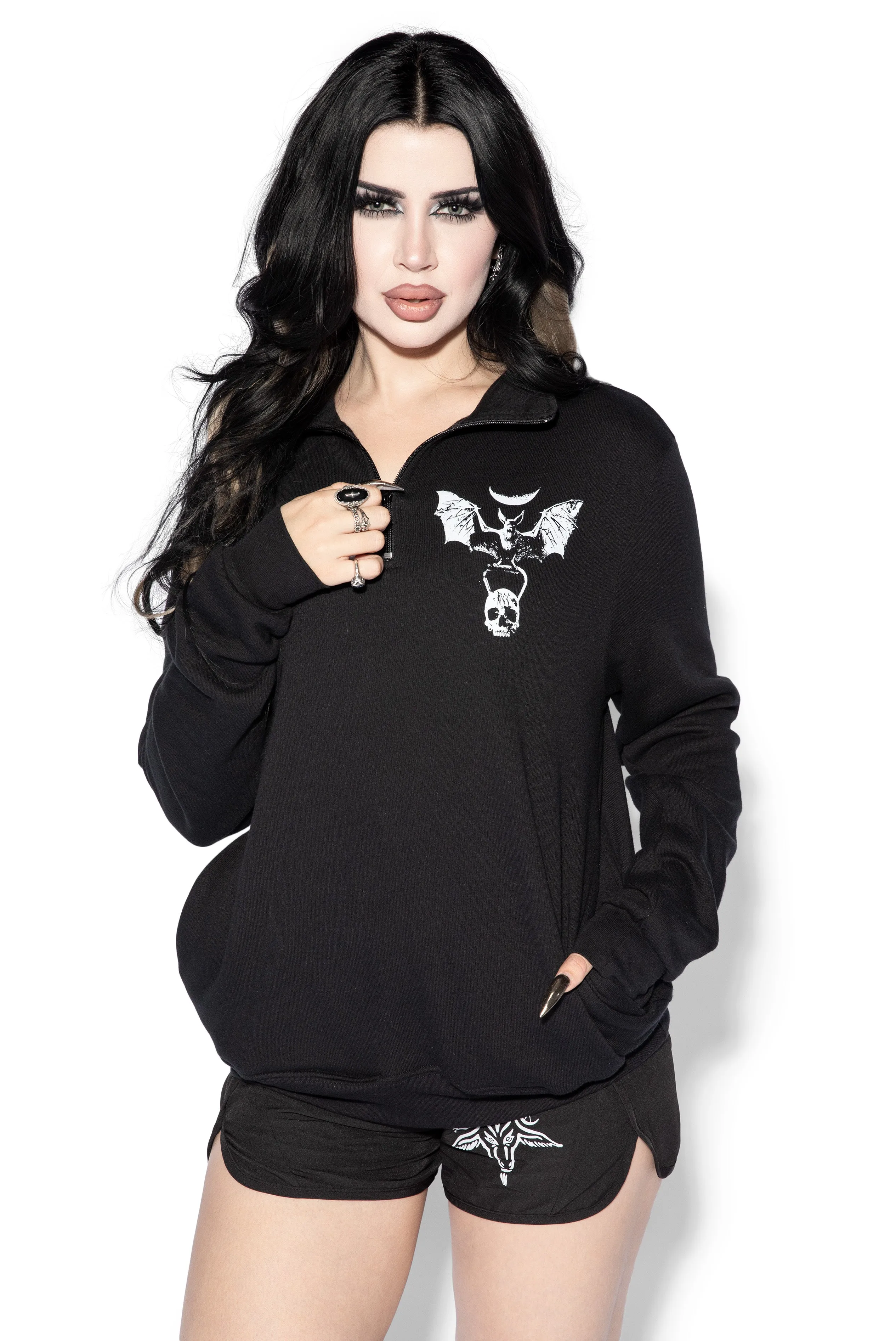 Fitness Reaper - Quarter Zip Pullover Fleece