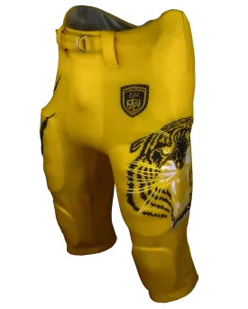 Full Sublimation 4 Way Stretch INTEGRATED Football Pants