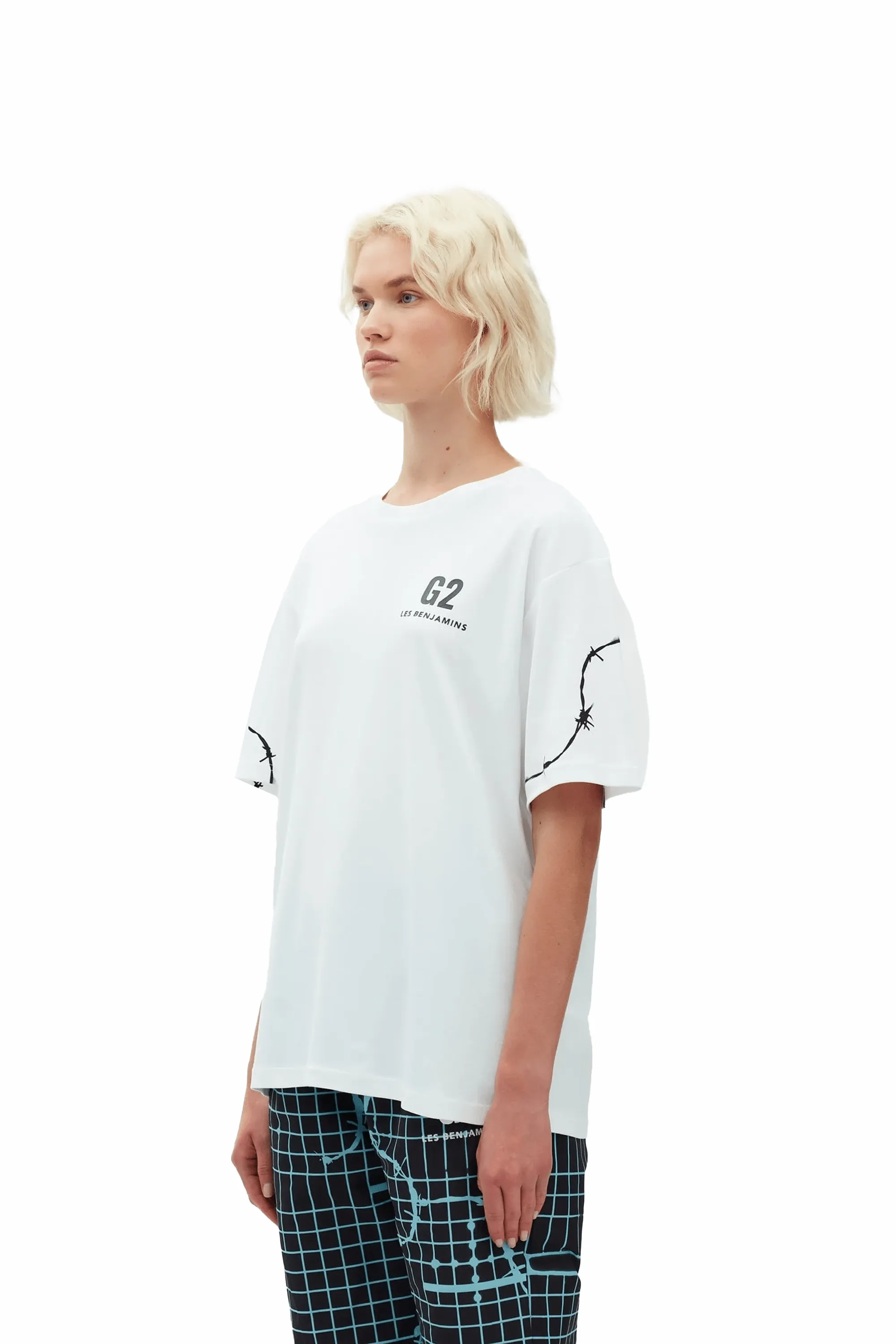 G2 x LB White T-shirt