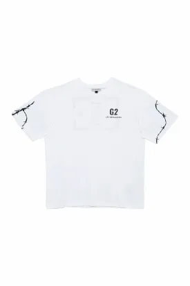 G2 x LB White T-shirt