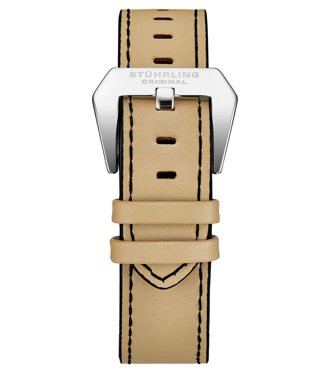 Genuine Leather Tan 22mm Strap