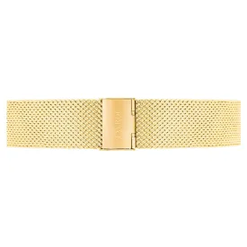 Gold Meshband Strap 22mm