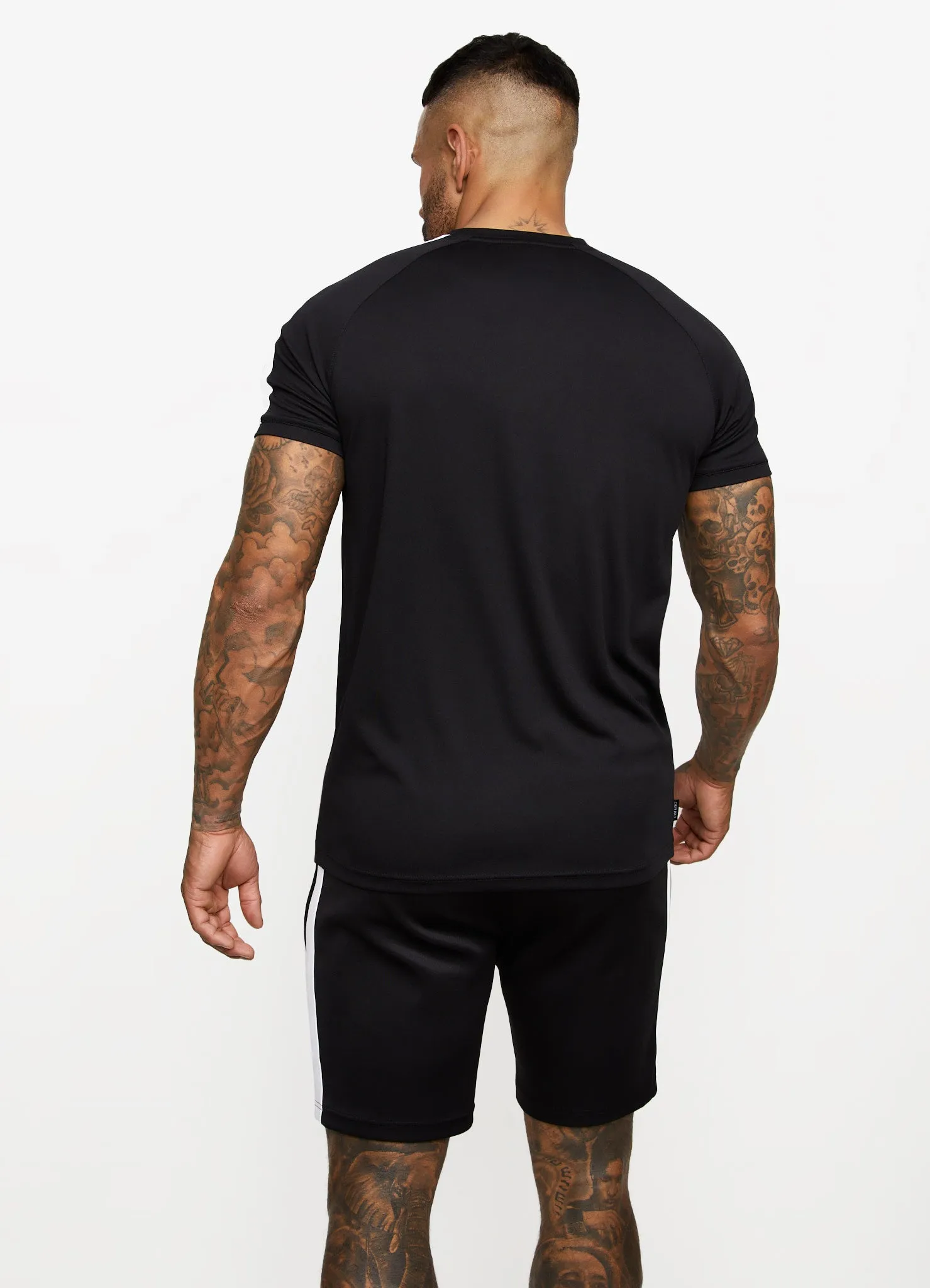 Gym King Core Plus Poly Tee - Black