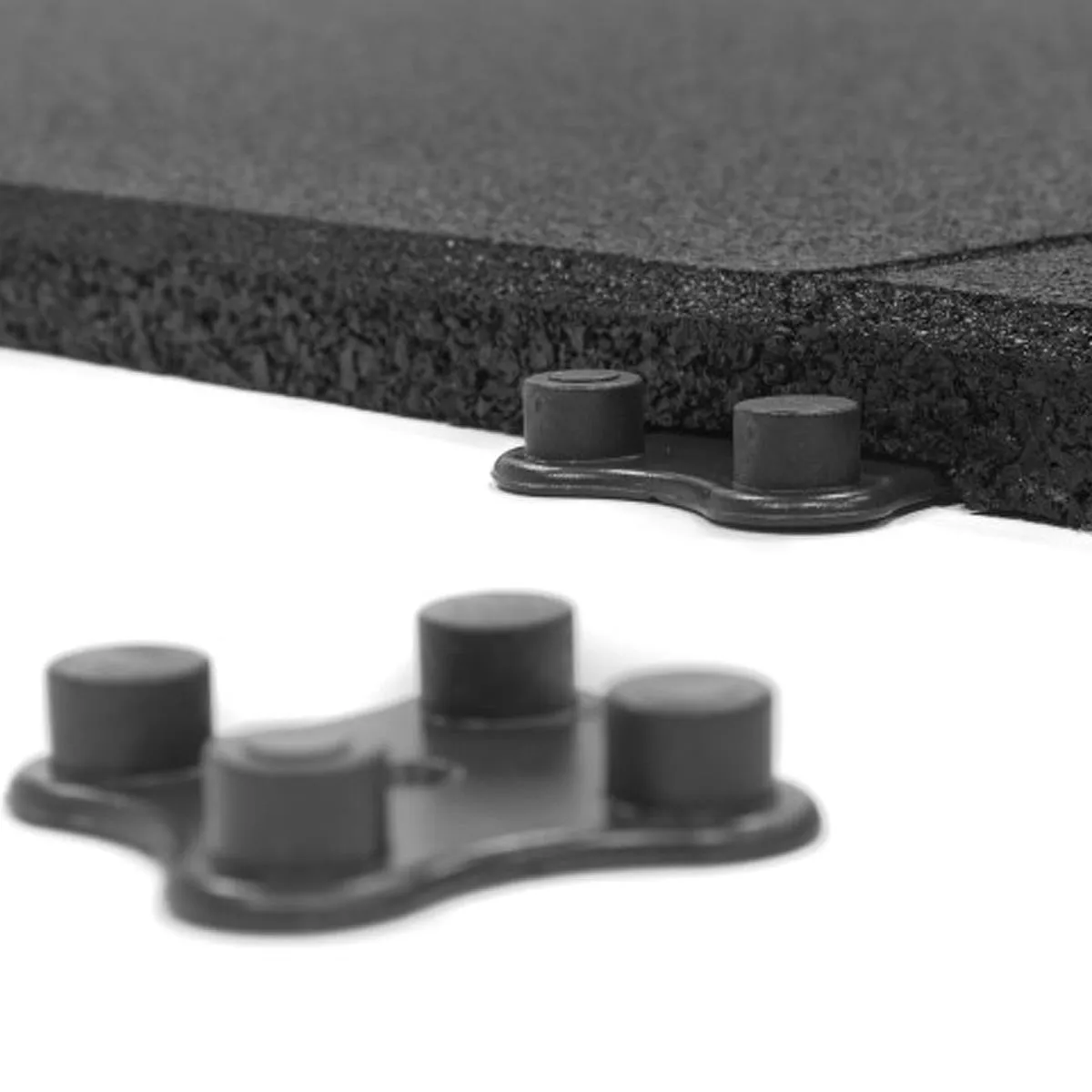 Hit Fitness Gym Flooring Black Connector