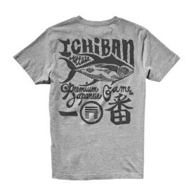 ICHIBAN TUNA TEE - GREY