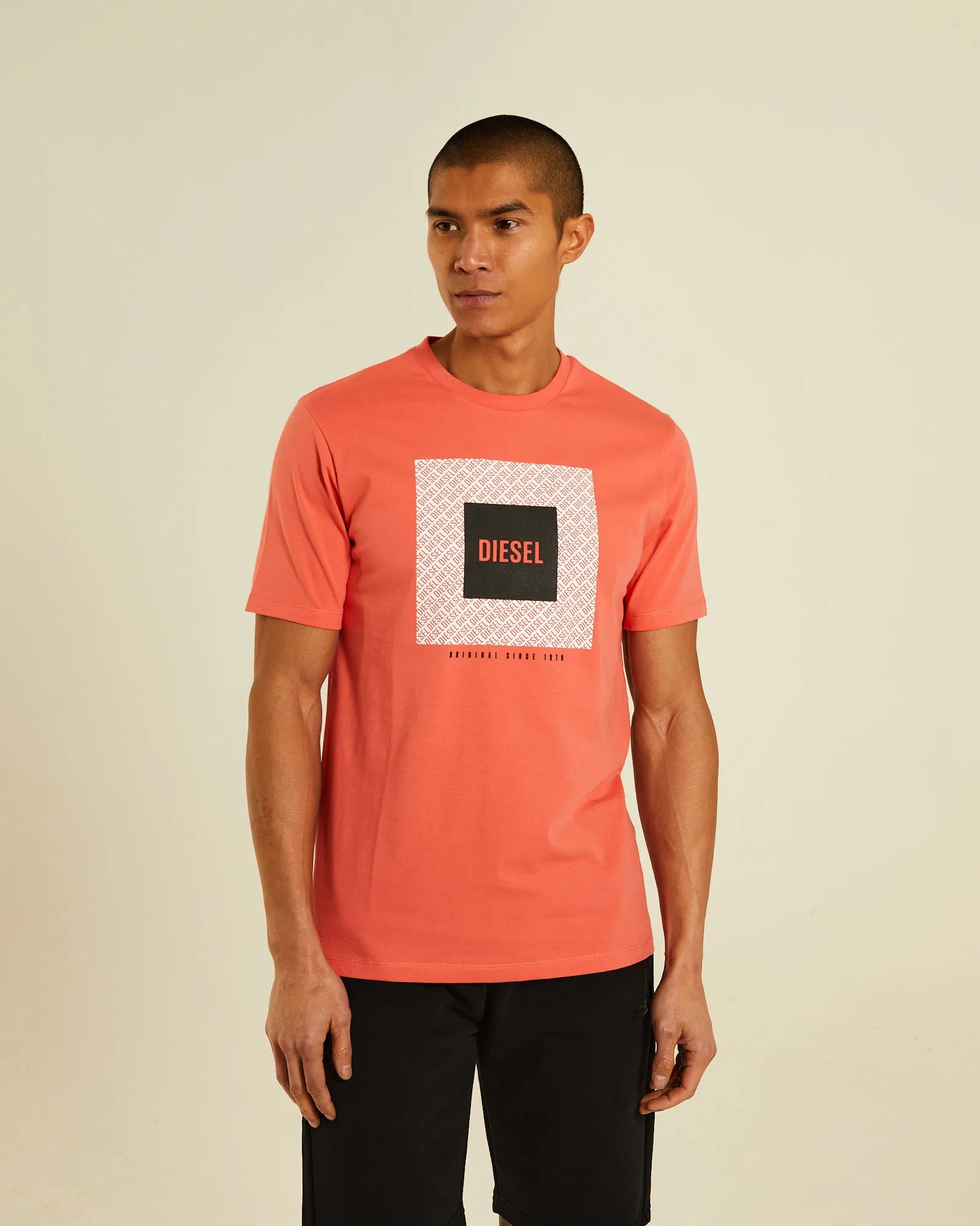 Idris Tee Bright Peach