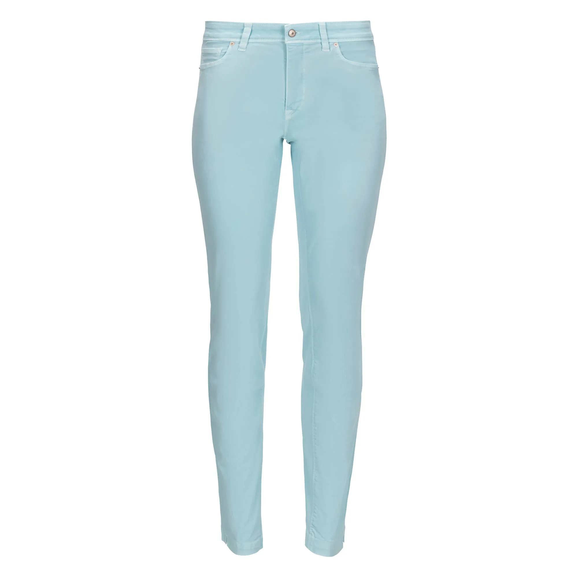 Jane Coloured Denim - Aqua