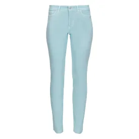 Jane Coloured Denim - Aqua