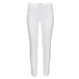 Jane Coloured Denim - White