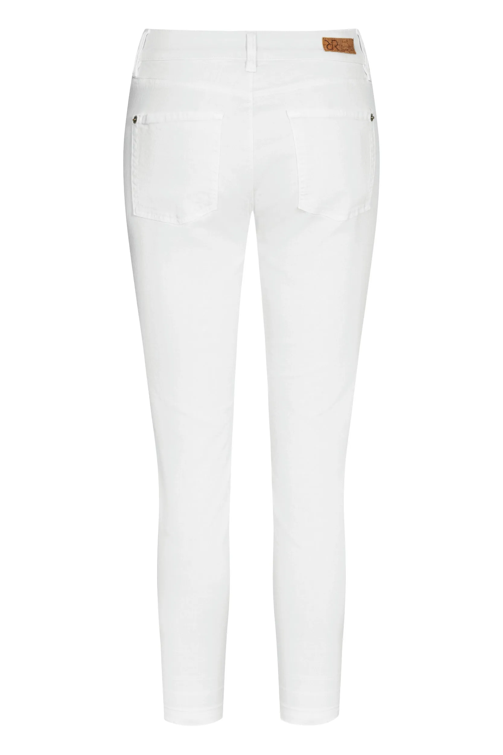 Jane Coloured Denim - White