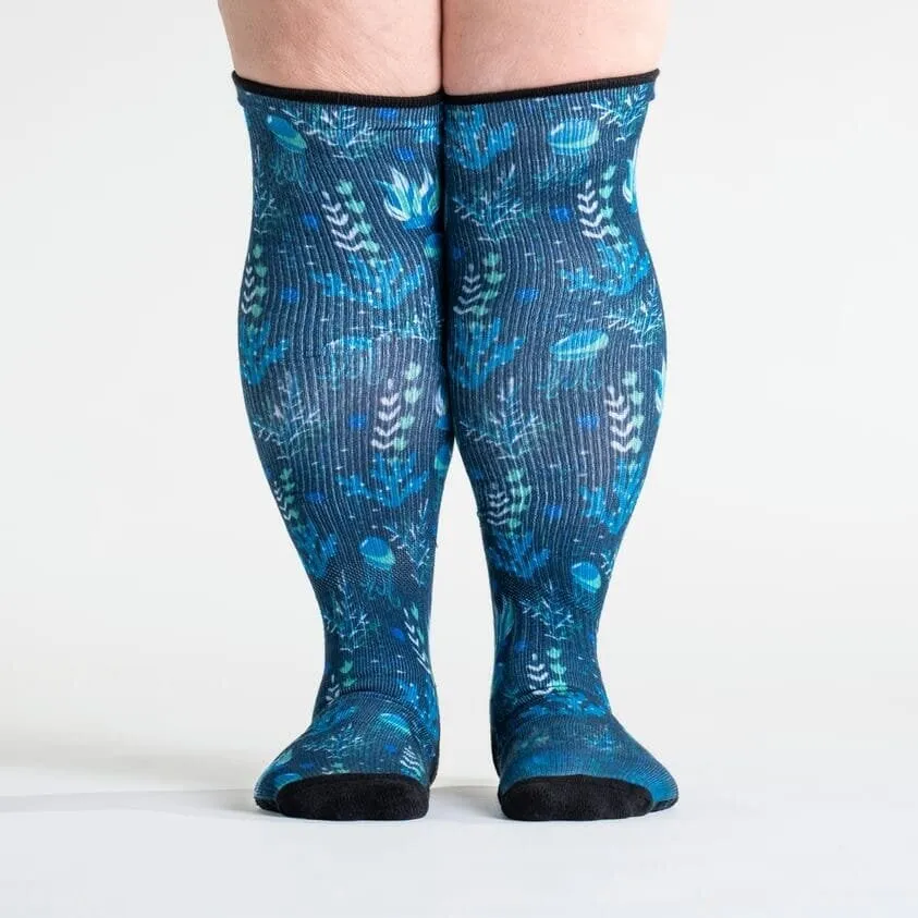 Jellyfish Blues Compression Socks