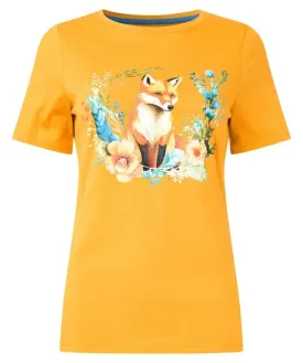 Joe Browns 8 Ochre Foxy T-Shirt