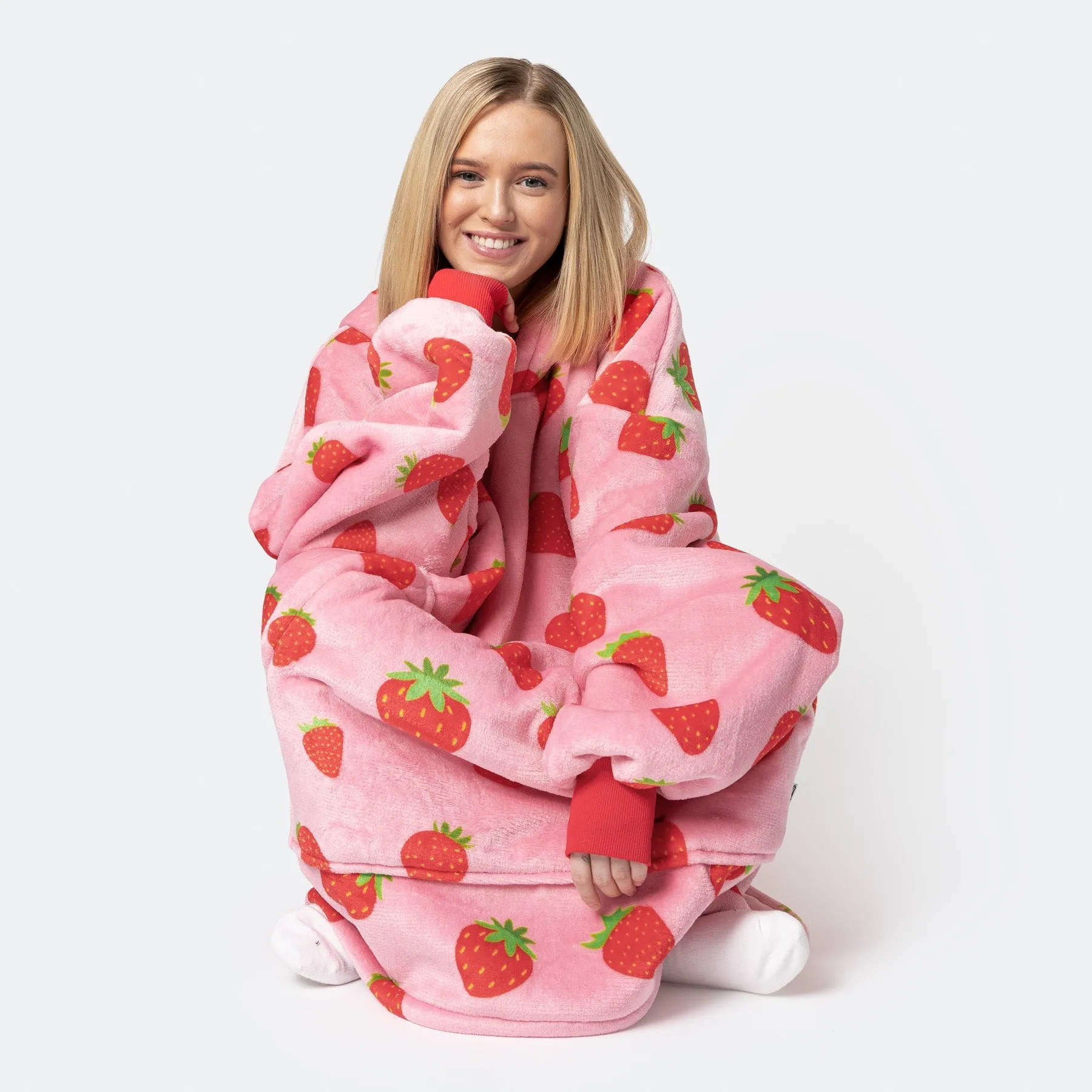 HappyHoodie Strawberry Jam: Premium Fruit-Themed Headwear