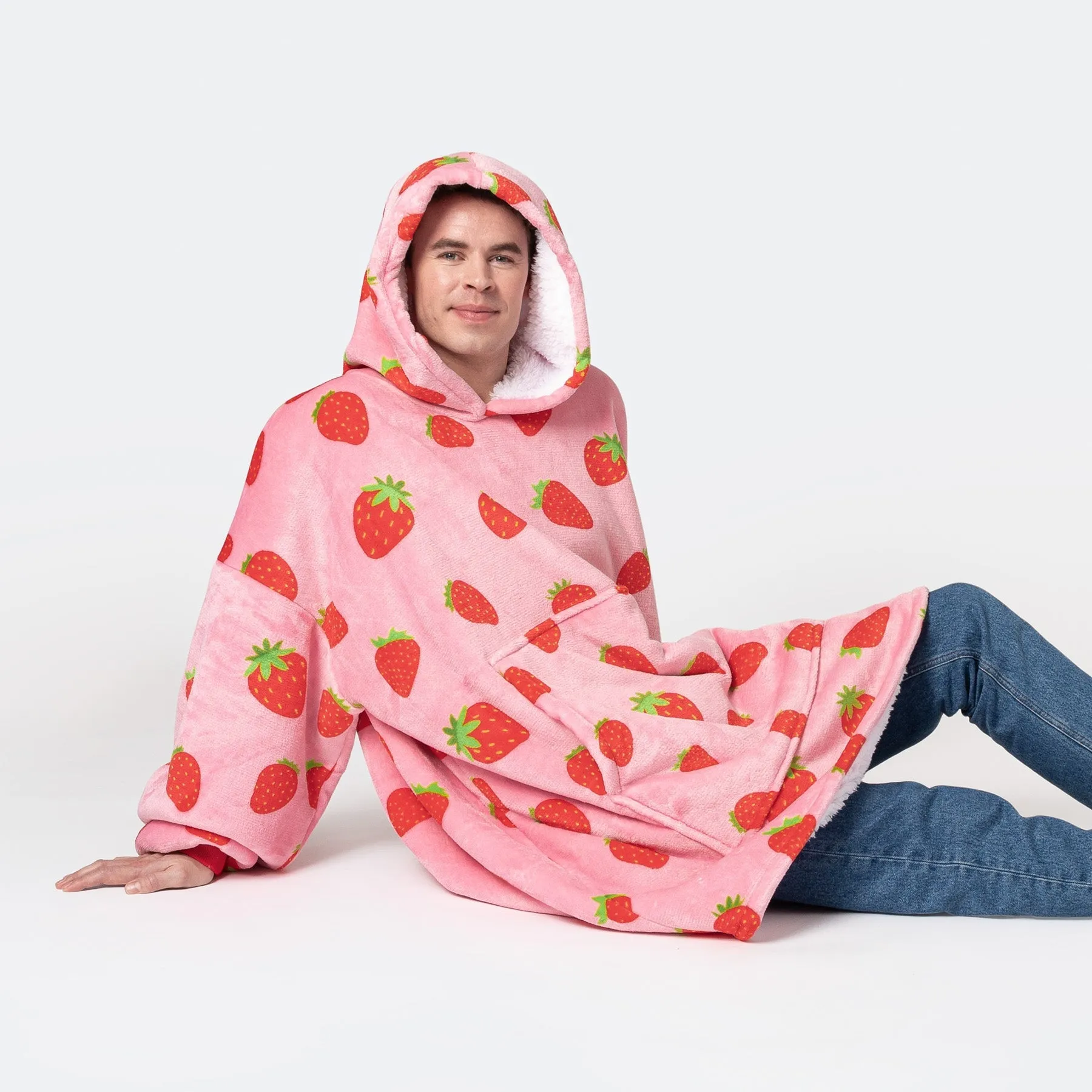 HappyHoodie Strawberry Jam: Premium Fruit-Themed Headwear