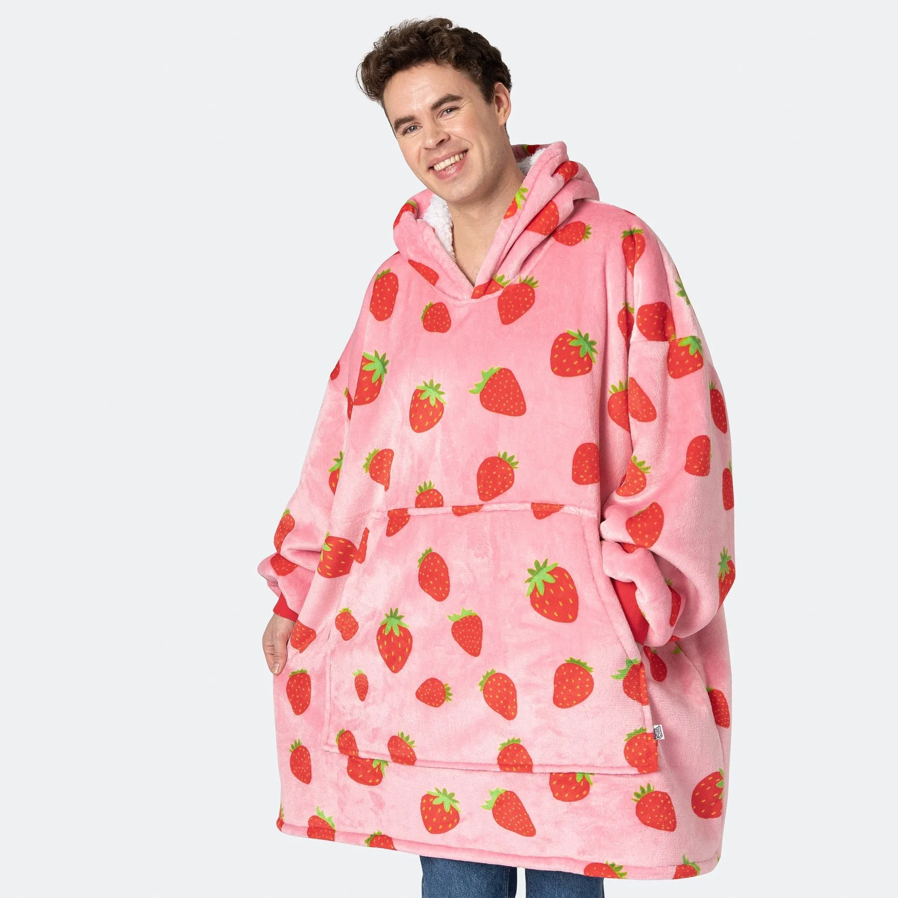 HappyHoodie Strawberry Jam: Premium Fruit-Themed Headwear