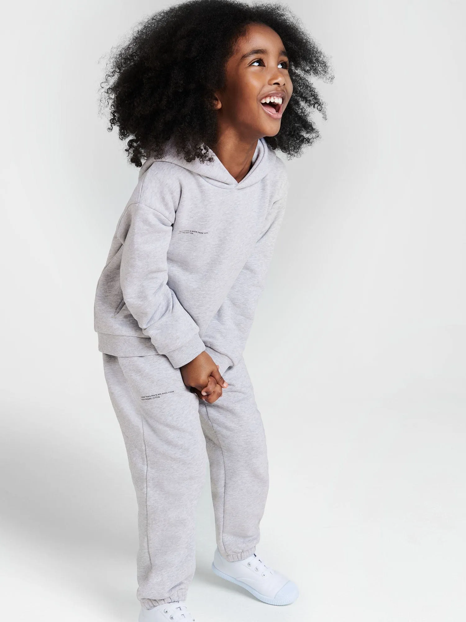 Kids' 365 Midweight Track Pants—grey marl