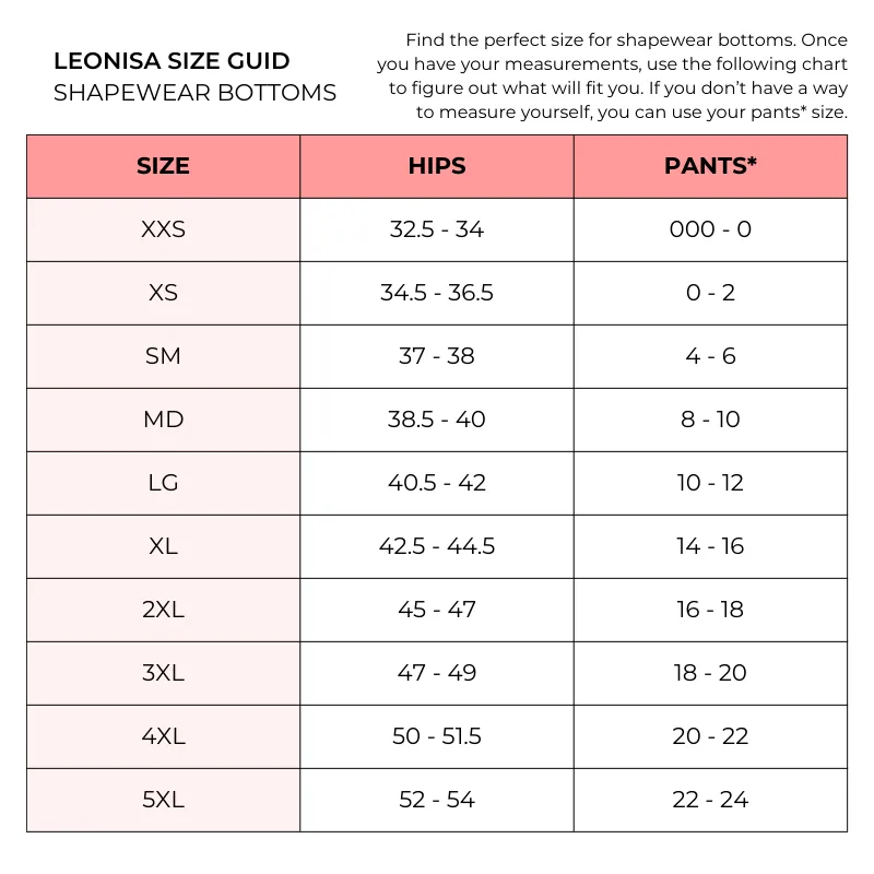 Leonisa Compression Postpartum Panty with Adjustable Belly Wrap