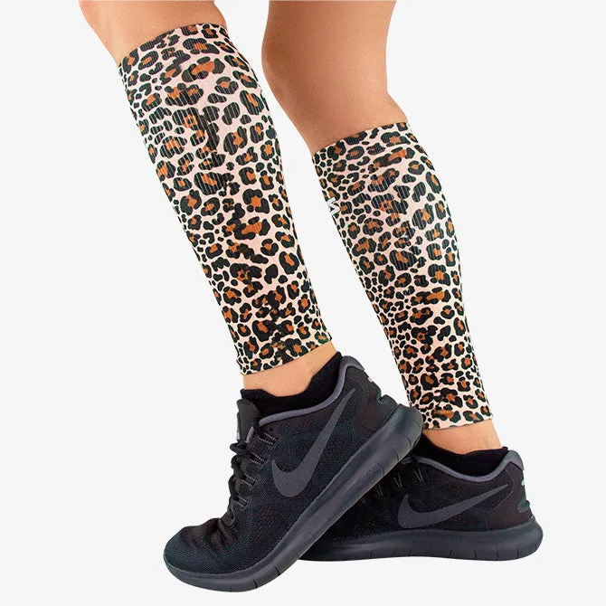 Leopard Compression Leg Sleeves