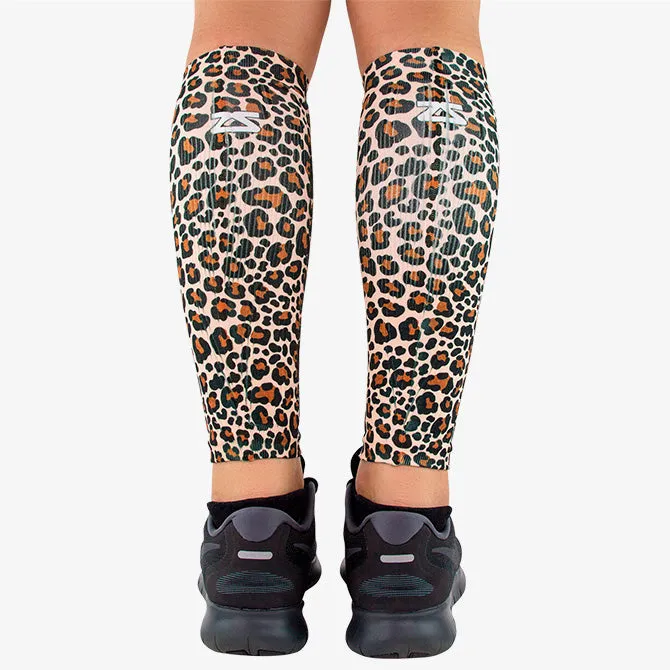 Leopard Compression Leg Sleeves