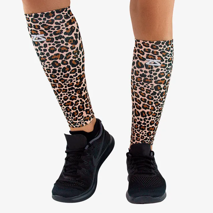 Leopard Compression Leg Sleeves