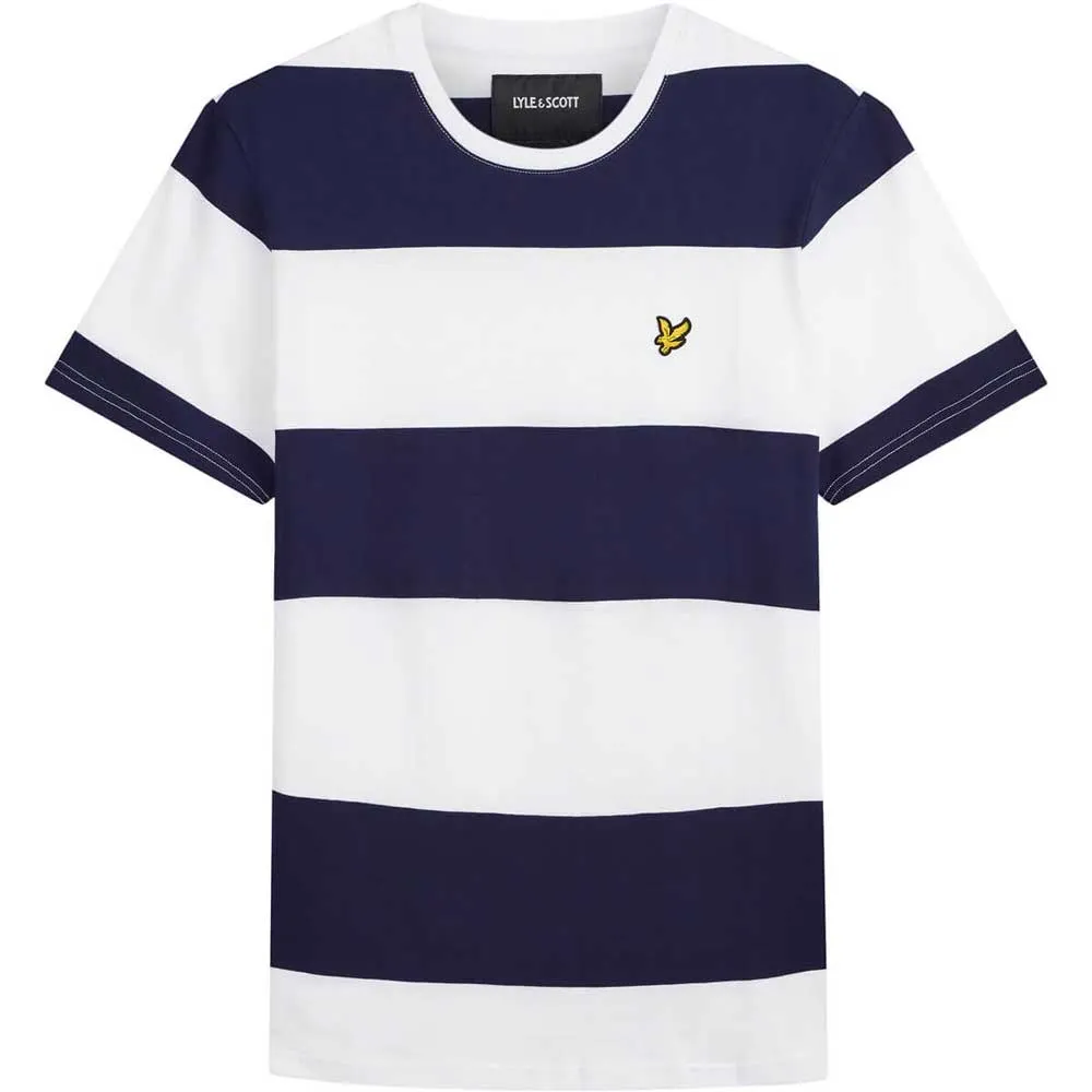 Lyle & Scott Wide Stripe T-Shirt - Navy TS1230V