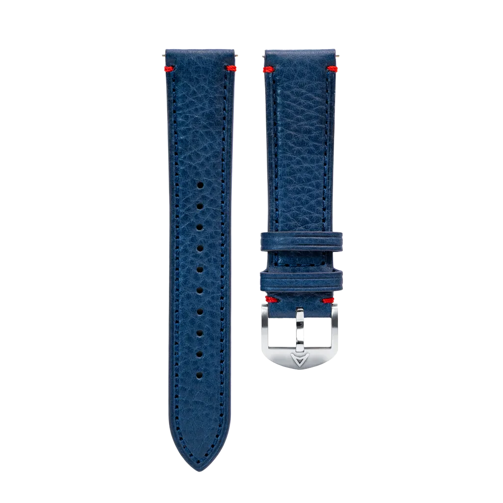 Marine St. Venere Strap With Red Stitching