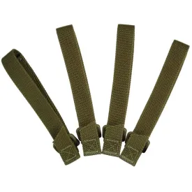 Maxpedition 5" TacTie Attachment Strap 4 Pack - Khaki 9905K