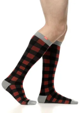 Montana Plaid- Red & Black (Merino Wool)