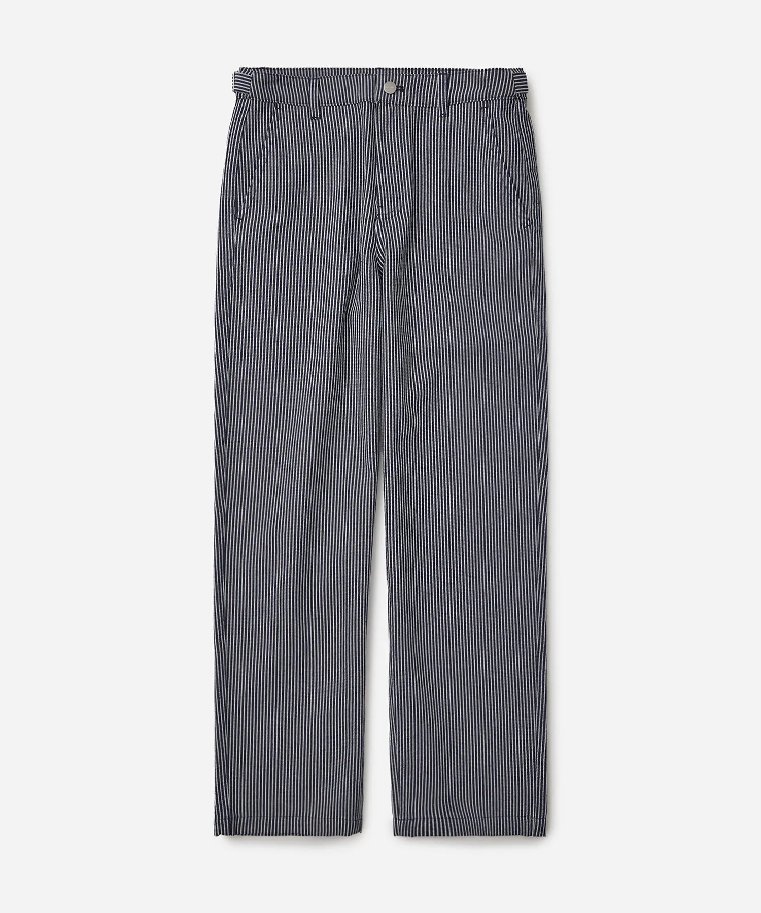 Mulberry Cotton Stripe Twill Pant