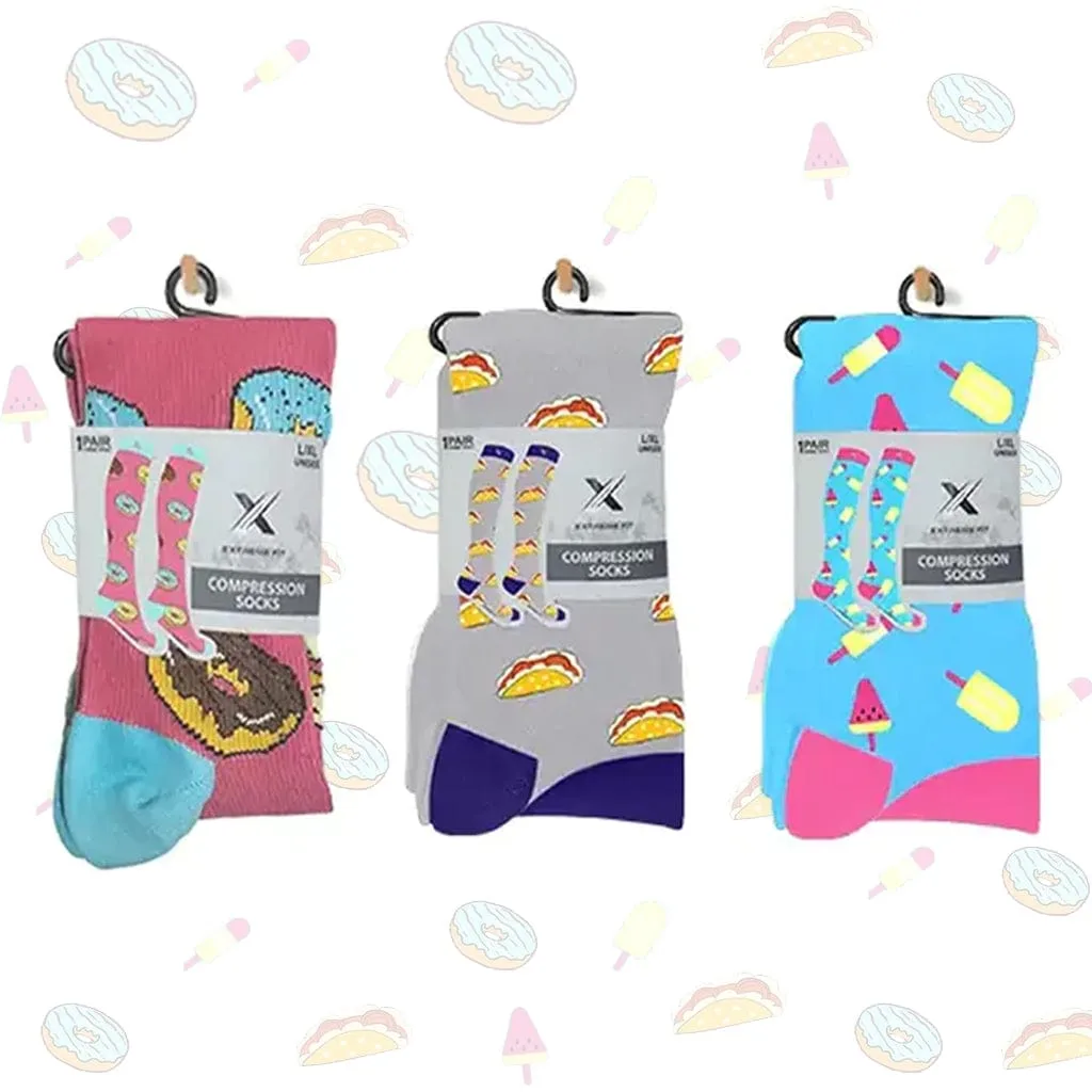 Munchies Compression Socks (3-Pairs)