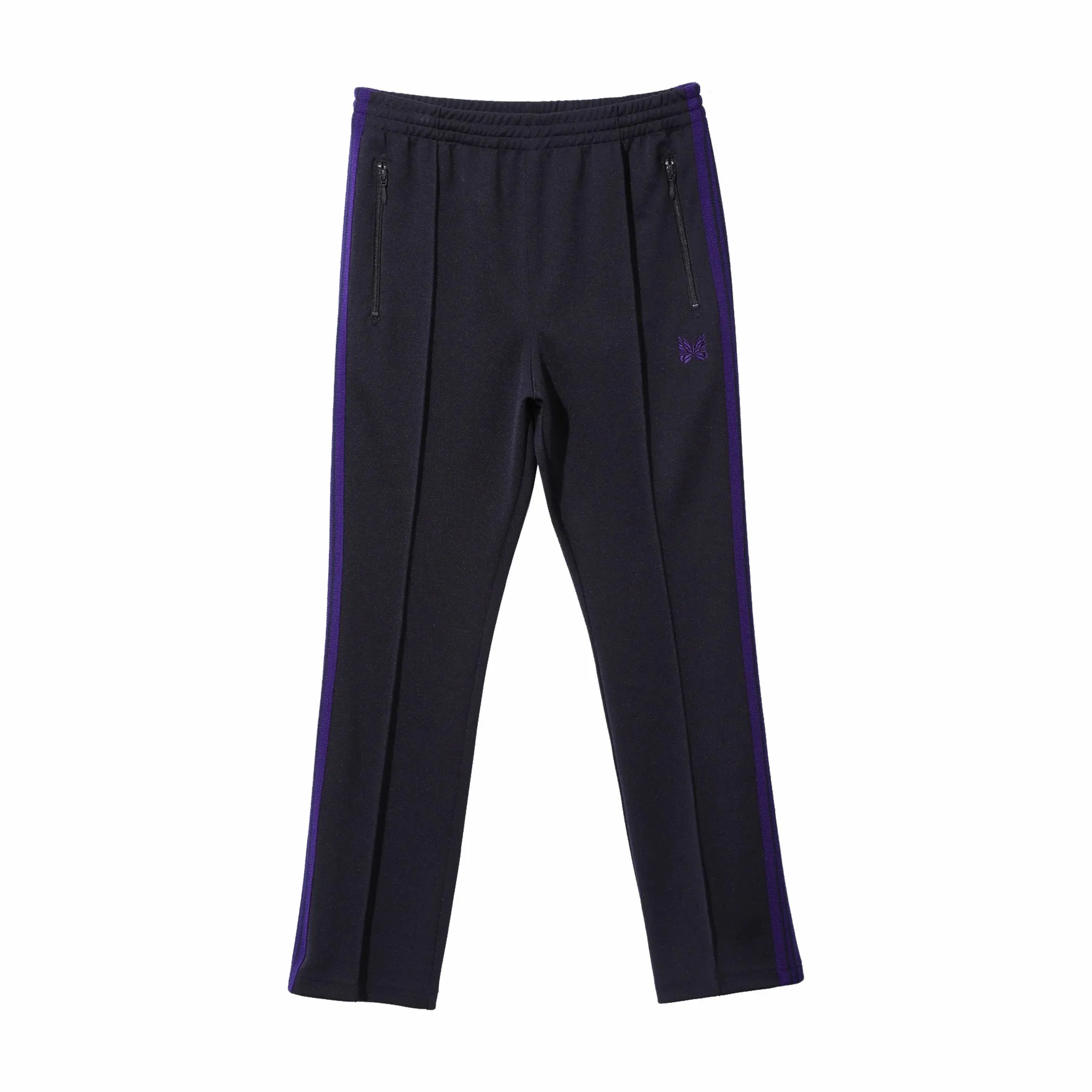 Needles Narrow Track Pant - Poly Smooth (Navy)