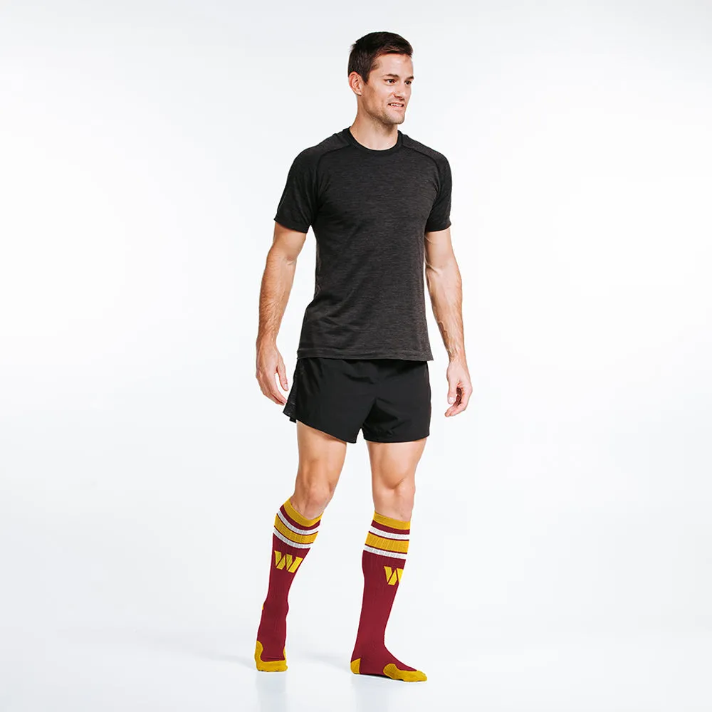 NFL Compression Socks, Washington Commanders