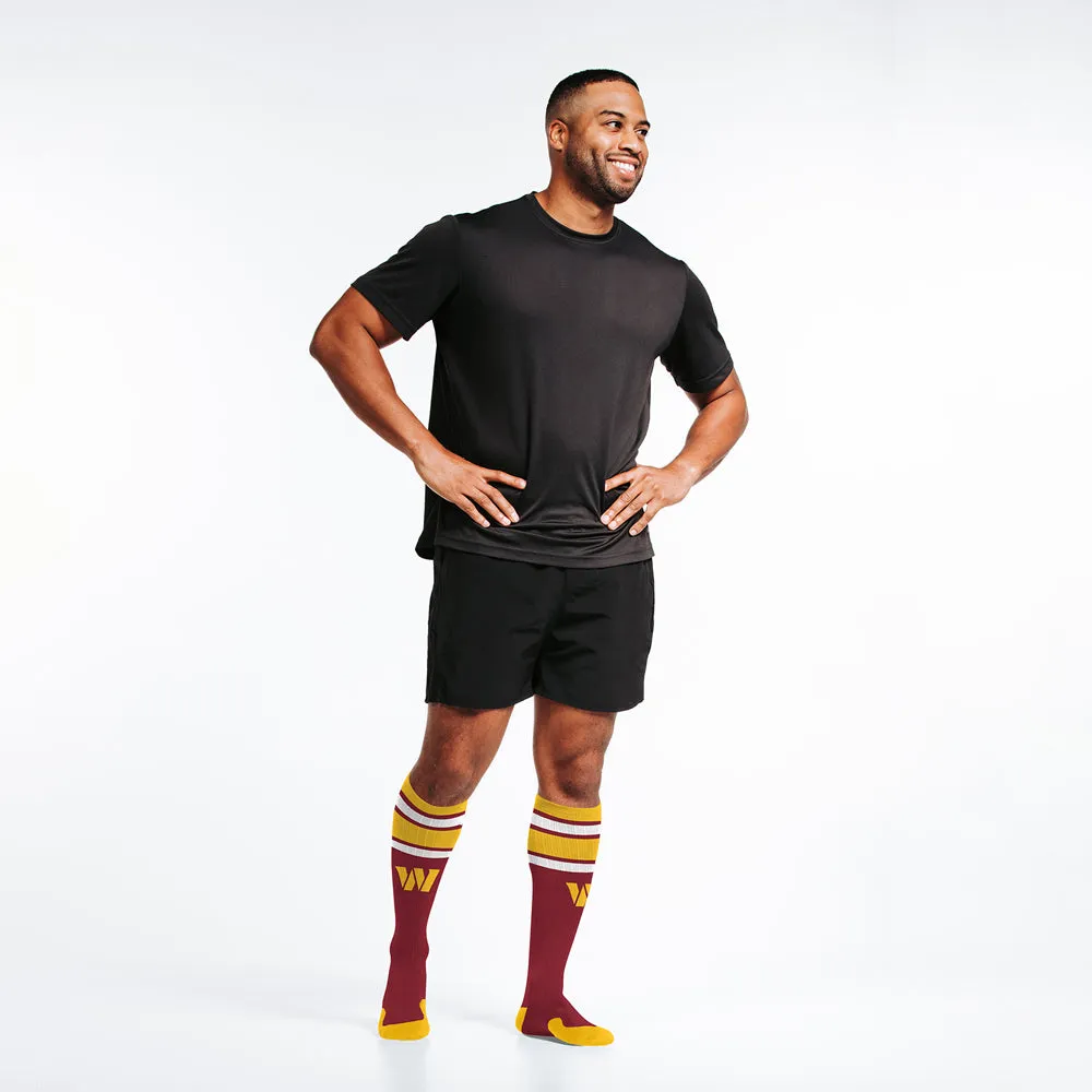 NFL Compression Socks, Washington Commanders