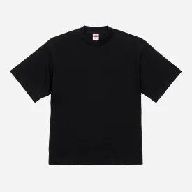 OPEN-END RUGGED T-SHIRT - BLACK