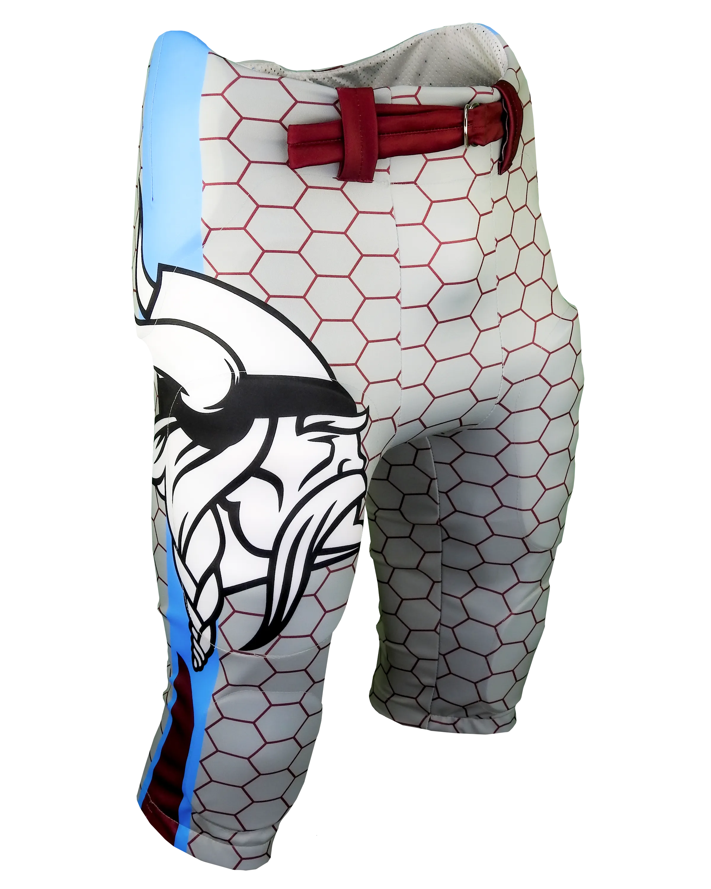 ORIGINAL Full Sublimation 2 Way Stretch INTEGRATED Football Pants