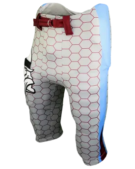 ORIGINAL Full Sublimation 2 Way Stretch INTEGRATED Football Pants