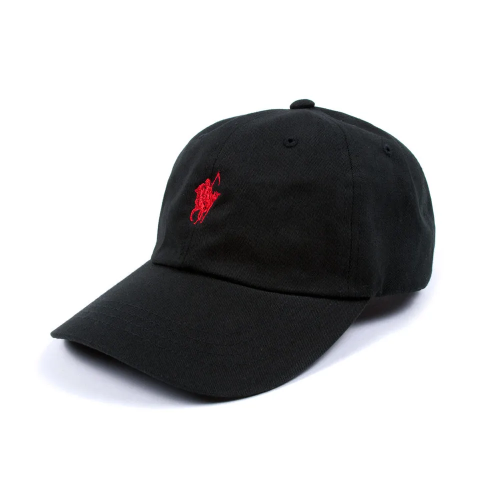 Pale Horse Low Profile Sports Cap - Black