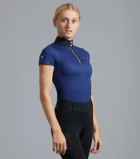 PEI Amia Ladies Technical Riding Top (Blue)