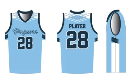 Performance Basketball Jersey Size Samples