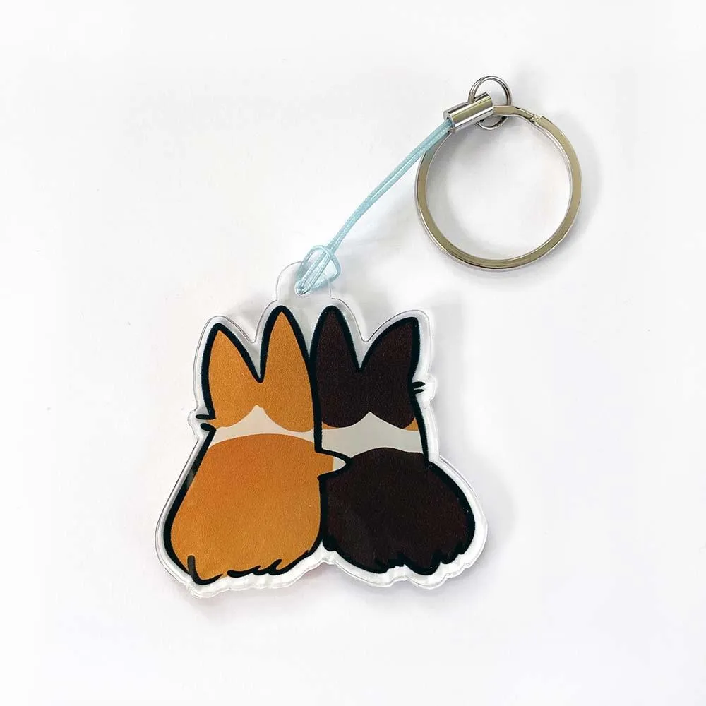 "Best Furiends Furever" Corgi Charm