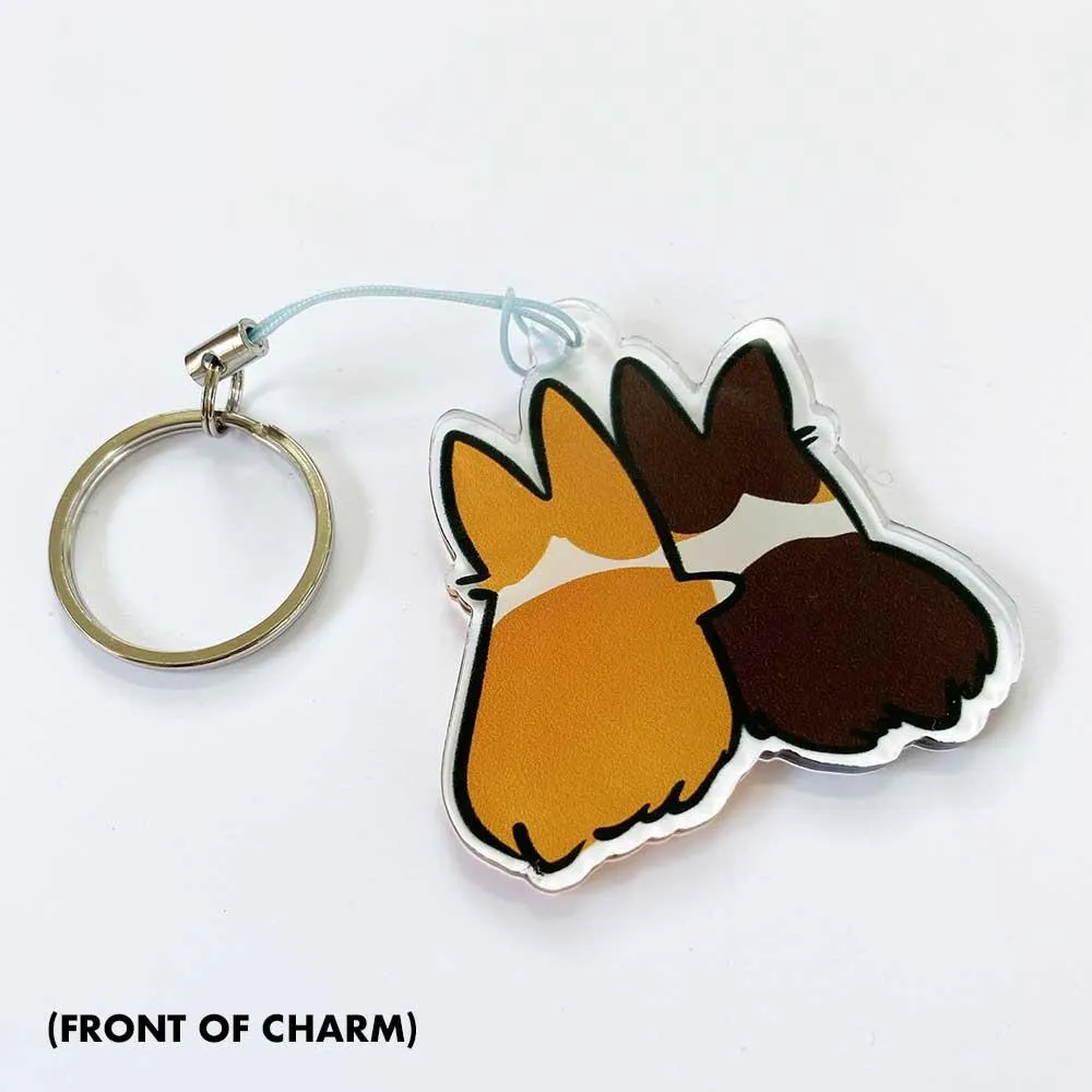 "Best Furiends Furever" Corgi Charm