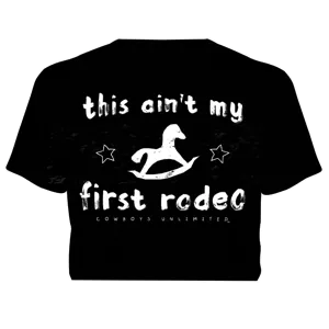 "First Rodeo" Western Kids T-Shirt