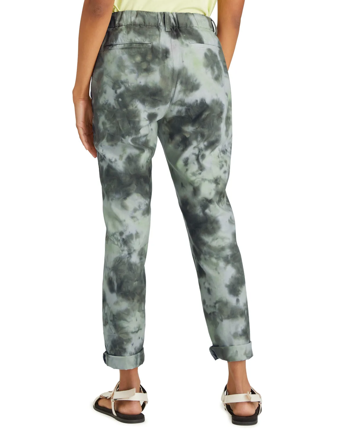 Sanctuary Women's Helious Pant - PISTACHIO TIEDYE