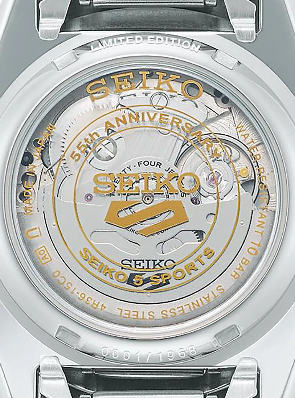 SEIKO 5 SPORTS SKX SPORTS STYLE 55TH ANNIVERSARY CUSTOMIZE CAMPAIGN LIMITED EDITION SBSA215 MADE IN JAPAN JDM