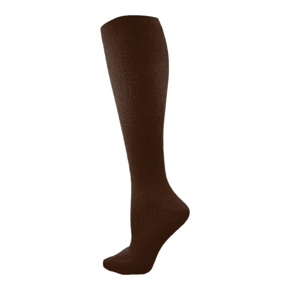 Sierra Socks Cotton Over-the-Calf Trouser Socks for Men & Women in 20 - 30 mmHg