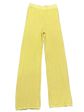 Size 8 - Arthur Apparel Limoncello Pinstripe Knit Pants