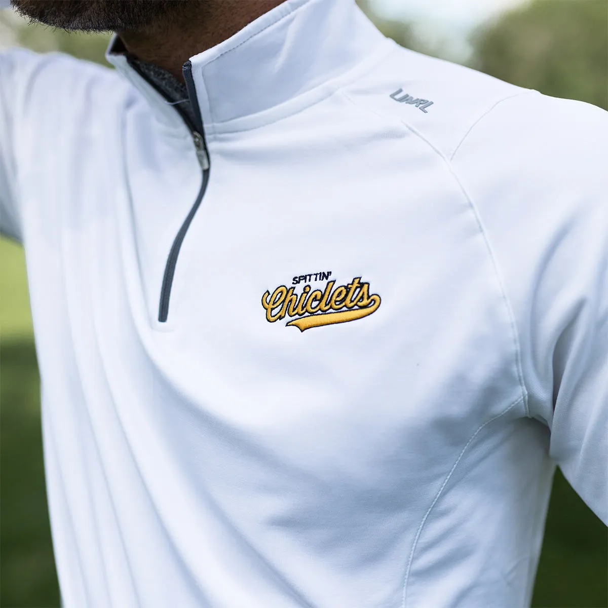 Spittin' Chiclets X UNRL Script Elite Quarter Zip