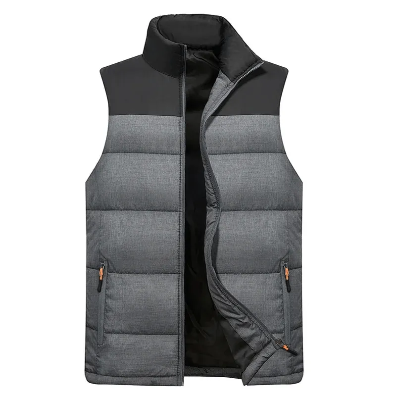 Stylish Sports Men's Thermal Vest with Zipper - SF1933