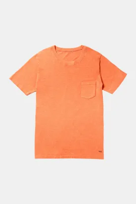 T-SHIRT REVERSIBLE RIB SALMON